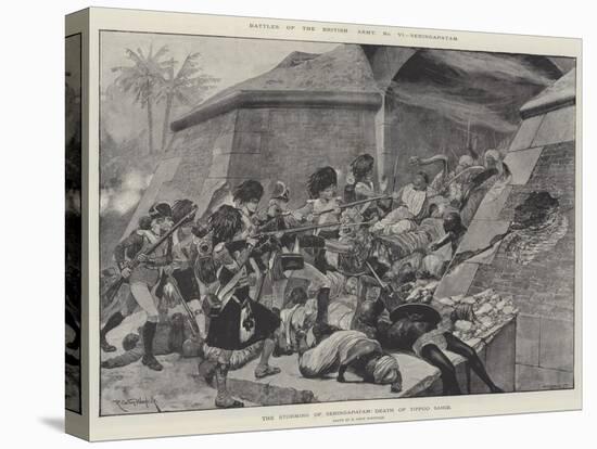 Battles of the British Army, Seringapatam-Richard Caton Woodville II-Stretched Canvas