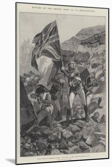 Battles of the British Army, Seringapatam-Richard Caton Woodville II-Mounted Giclee Print