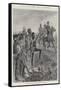 Battles of the British Army, Waterloo-Richard Caton Woodville II-Framed Stretched Canvas