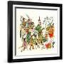 Battles of the Spanish Conquistadors in Mexico, c.1500-null-Framed Giclee Print