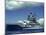 Battleship During Us Navy Manuevers Off Hawaii-Carl Mydans-Mounted Photographic Print