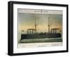 Battleship Lepanto, Colour, Italy, 19th Century-null-Framed Giclee Print