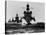 Battleship USS Pennsylvania Is Followed by Three Cruisers-null-Stretched Canvas