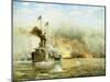 Battleships at War-James Gale Tyler-Mounted Giclee Print