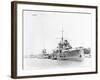 Battleships in Harbor-null-Framed Photographic Print