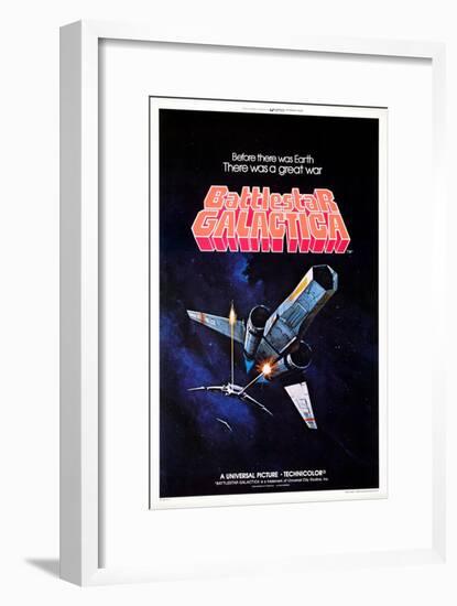 Battlestar Galactica, 1978-null-Framed Art Print