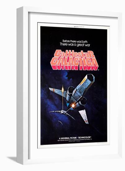 Battlestar Galactica, 1978-null-Framed Art Print