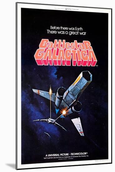 Battlestar Galactica, 1978-null-Mounted Art Print