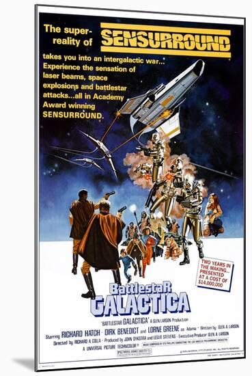 Battlestar Galactica, 1978-null-Mounted Art Print