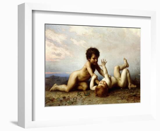 Battling Boys, 1889-Leon Bazile Perrault-Framed Giclee Print