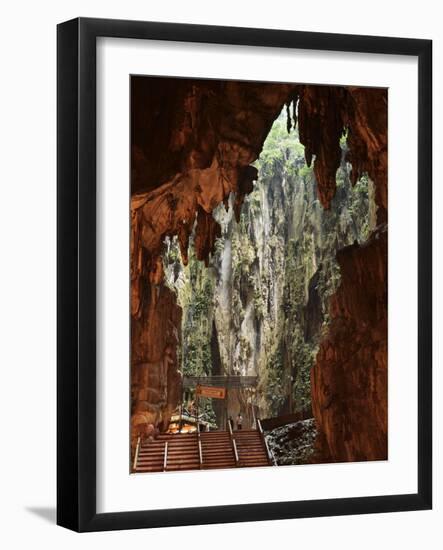 Batu Caves, Hindu Shrine, Selangor, Malaysia, Southeast Asia, Asia-Jochen Schlenker-Framed Photographic Print