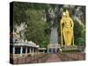 Batu Caves, Hindu Shrine, With Statue of Lord Muruguan, Selangor, Malaysia, Southeast Asia, Asia-Jochen Schlenker-Stretched Canvas