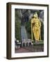 Batu Caves, Hindu Shrine, With Statue of Lord Muruguan, Selangor, Malaysia, Southeast Asia, Asia-Jochen Schlenker-Framed Photographic Print