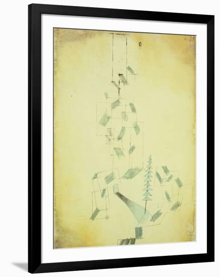 Bau Am Bach-Paul Klee-Framed Giclee Print