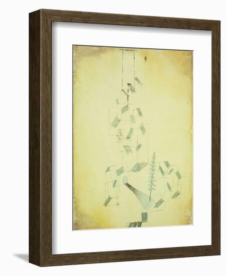 Bau Am Bach-Paul Klee-Framed Giclee Print