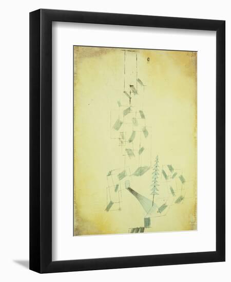 Bau Am Bach-Paul Klee-Framed Giclee Print