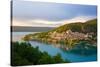 Bauduen Village, Lac De Sainte-Croix, Gorges Du Verdon, France, Europe-Peter Groenendijk-Stretched Canvas