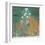 Bauerngarten-unknown Klimt-Framed Art Print