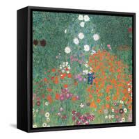Bauerngarten-unknown Klimt-Framed Stretched Canvas