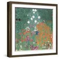 Bauerngarten-unknown Klimt-Framed Art Print