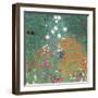 Bauerngarten-unknown Klimt-Framed Art Print