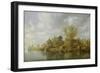 Bauerngehoefte Am Fluss, 1636-Jan Van Goyen-Framed Giclee Print