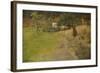 Bauersfrau Bei Der Erntearbeit, 1889-Fritz Thaulow-Framed Giclee Print