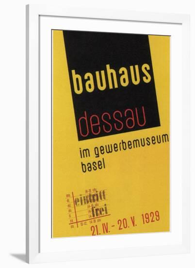 Bauhaus, 1929-null-Framed Giclee Print