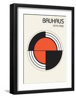 Bauhaus 1-Design Fabrikken-Framed Art Print