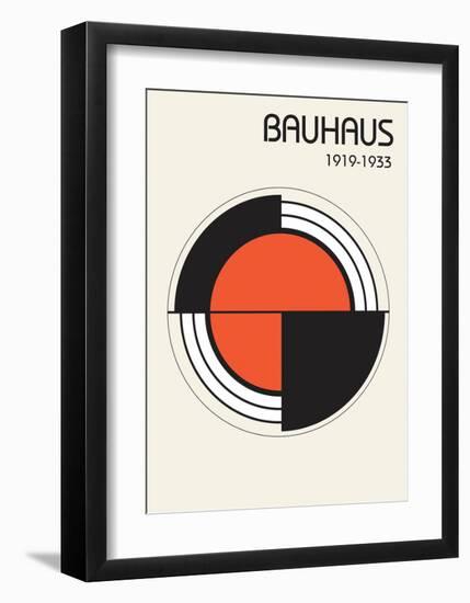 Bauhaus 1-Design Fabrikken-Framed Art Print