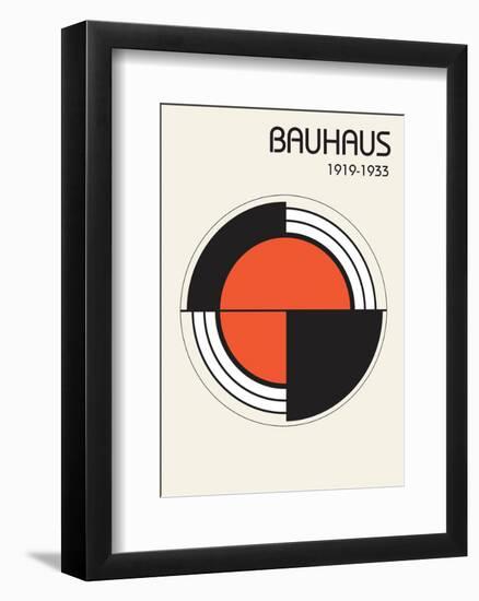 Bauhaus 1-Design Fabrikken-Framed Art Print