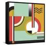 Bauhaus 1-Julie Goonan-Framed Stretched Canvas