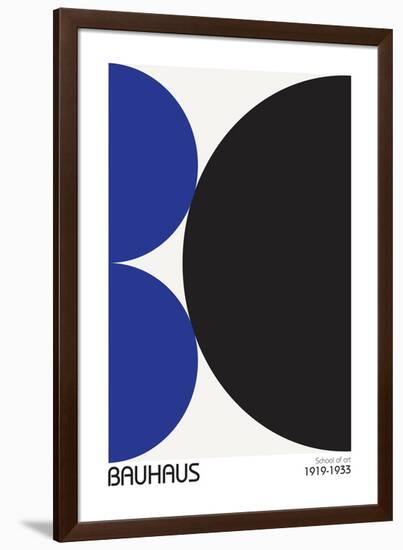 Bauhaus 3-Design Fabrikken-Framed Art Print