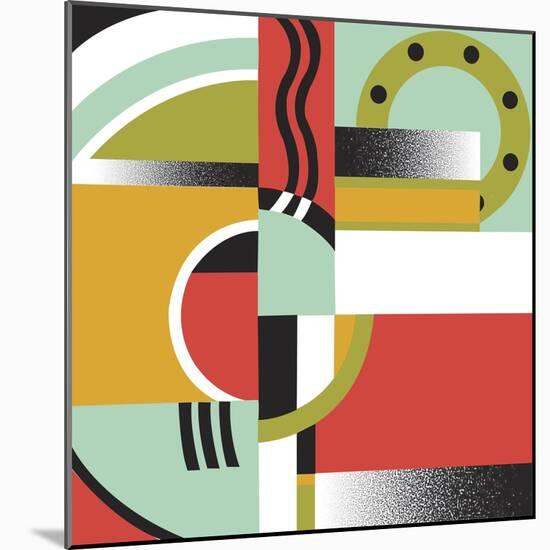 Bauhaus 3-Julie Goonan-Mounted Giclee Print