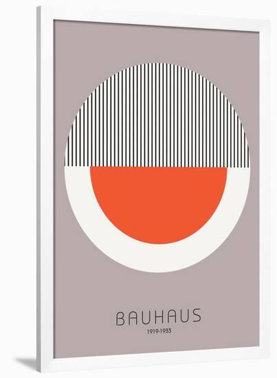 Bauhaus 9-Design Fabrikken-Framed Art Print