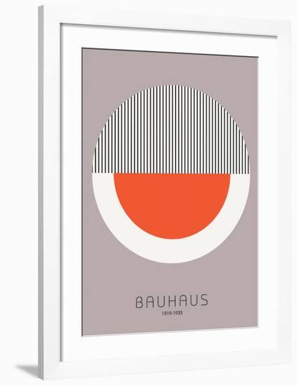 Bauhaus 9-Design Fabrikken-Framed Art Print