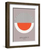 Bauhaus 9-Design Fabrikken-Framed Art Print