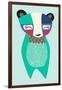 Bauhaus Bear-null-Framed Giclee Print