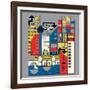 Bauhaus Berlin-null-Framed Giclee Print