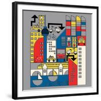 Bauhaus Berlin-null-Framed Giclee Print