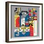 Bauhaus Berlin-null-Framed Giclee Print