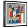 Bauhaus Berlin-null-Framed Giclee Print