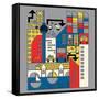 Bauhaus Berlin-null-Framed Stretched Canvas