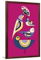 Bauhaus Birds-null-Framed Giclee Print