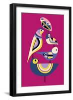 Bauhaus Birds-null-Framed Giclee Print