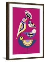 Bauhaus Birds-null-Framed Giclee Print