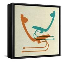 Bauhaus Chairs II-Anita Nilsson-Framed Stretched Canvas