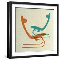 Bauhaus Chairs II-Anita Nilsson-Framed Art Print