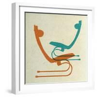 Bauhaus Chairs II-Anita Nilsson-Framed Art Print