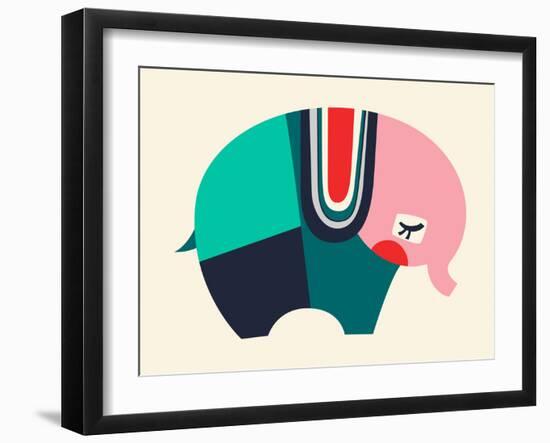 Bauhaus Elephant-null-Framed Premium Giclee Print